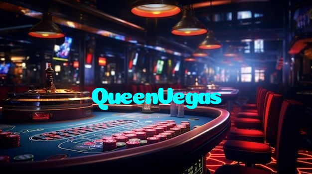 QueenVegas casino presented on mobile device in Pakistan with slots and live games